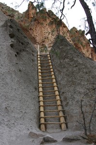 First ladder to Alcove House