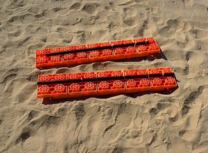 Home Made Sand Ladders, Imperial Sand Dunes, California