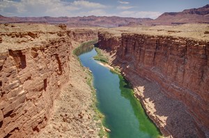 The Colorado from Navajo Bridge