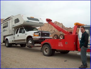 The old truck gets a lift