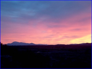 Valley of Fires Sunset