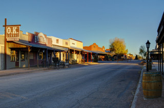 Sundown in Tombstone