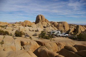 Jumbo Rocks Campground, Joshua Tree National Park, California